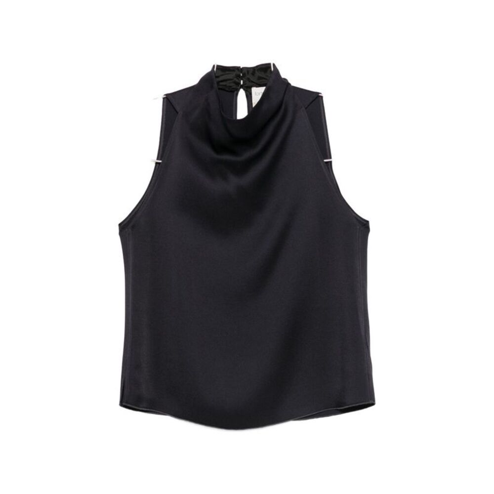 Forte Forte Women Satin Turtle-Neck Top